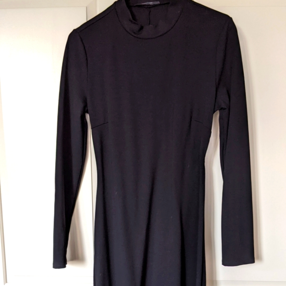 Lulu's backless back midi dress